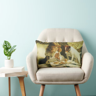 Coussin Rectangle Nous Prions, Suspendez Charles Burton Barber