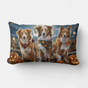 Coussin Rectangle Nouvelle-Écosse Halloween Épouvantable