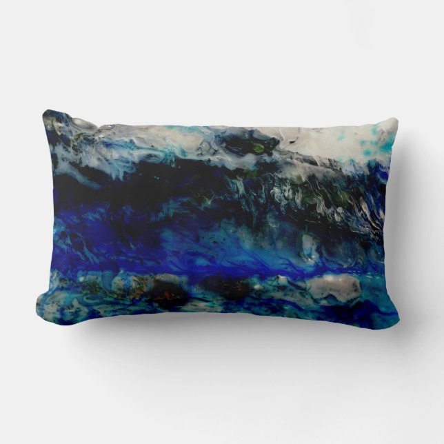 Coussin Rectangle Nuages de tempête (Recto)