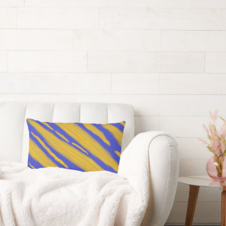 Coussin Rectangle Nuages Dorés Ondes 