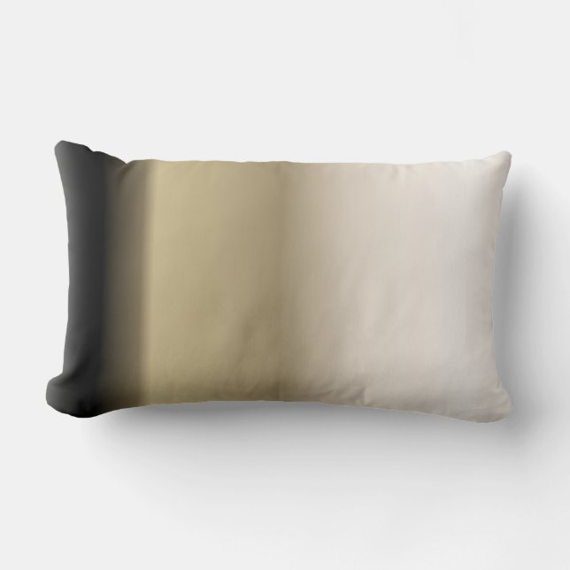 Coussin Rectangle Nuances subtiles du beige pour noircir le gradient (Recto)