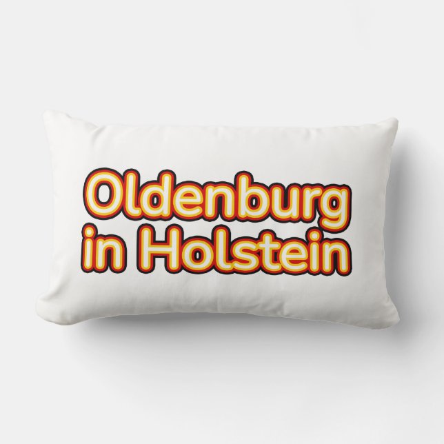 Coussin Rectangle Oldenburg dans Holstein Deutschland Allemagne (Recto)