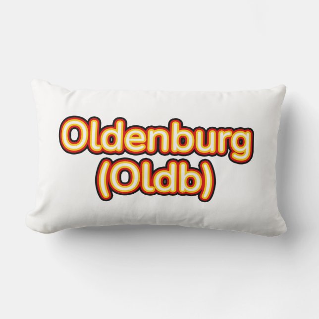 Coussin Rectangle Oldenburg (Oldb) Deutschland Allemagne (Recto)