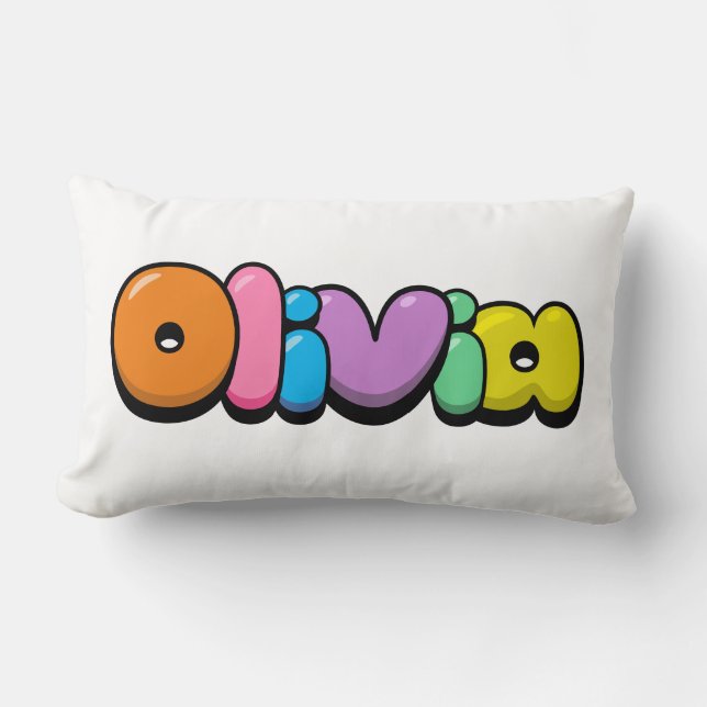 Coussin Rectangle Olivia (Recto)