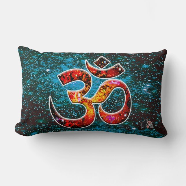Coussin Rectangle OM Hum universel (Recto)