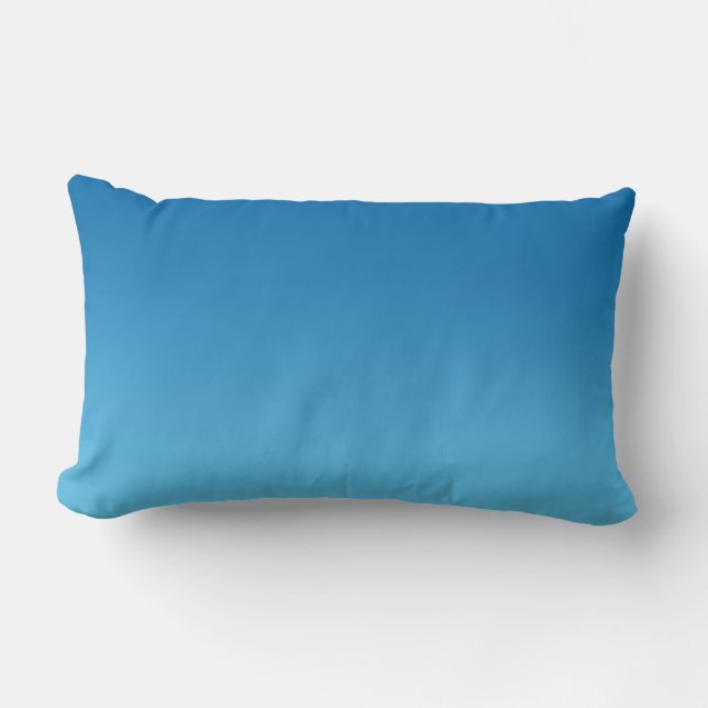 Coussin Rectangle "Ombre bleu-foncé" (Recto)