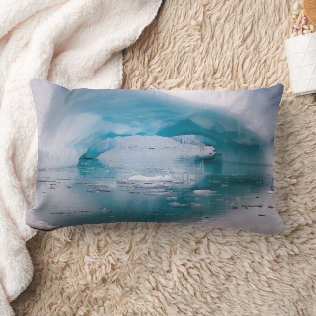 Coussin Rectangle Open Arch Iceberg | Antarctique (Couverture)