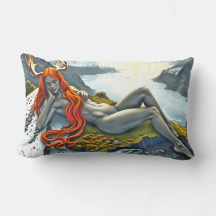 Coussin Rectangle Orca Sous la déesse