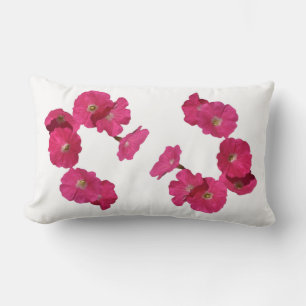 Coussin Rectangle Orchidées roses II