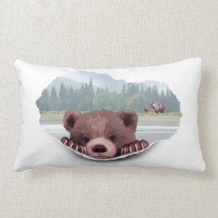 Coussin Rectangle Ours
