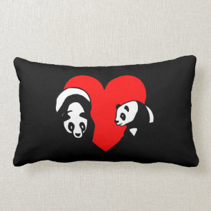 Coussin Rectangle Ours panda