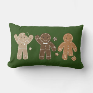 Coussin Rectangle Pain d'épices Hommes Vacances Jeu d'oreiller
