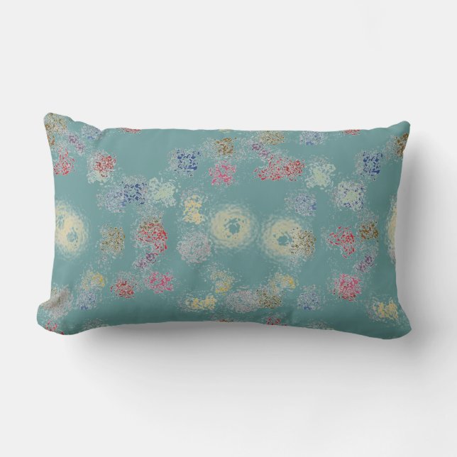 Coussin Rectangle Palette de peinture (Recto)