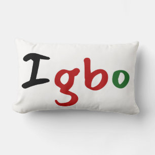 Coussin Rectangle Panafricain Igbo