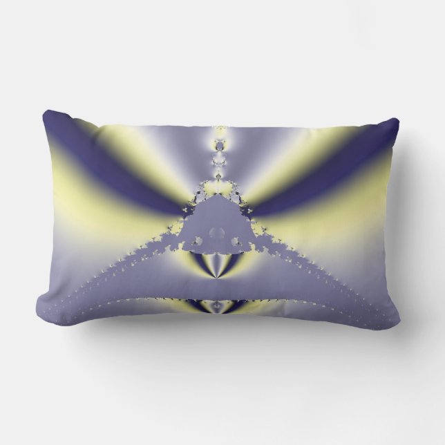 Coussin Rectangle Papillon Violet (Recto)