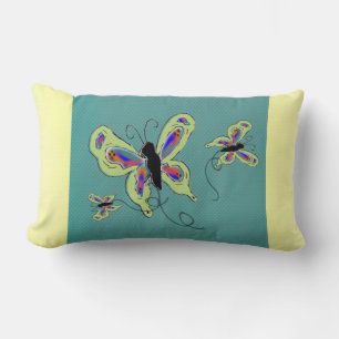 Coussin Rectangle Papillons