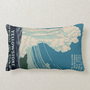Coussin Rectangle Parc national de Yellowstone
