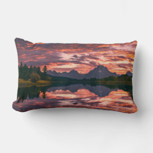 Coussin Rectangle Parc national du Grand Teton, Wyoming