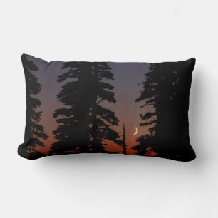 Coussin Rectangle Parc national du mont Rainier, Lune croissante