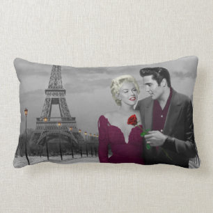 Coussin Rectangle Paris B&W
