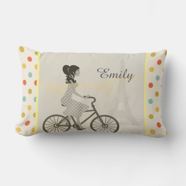 Coussin Rectangle Paris chic (Recto)