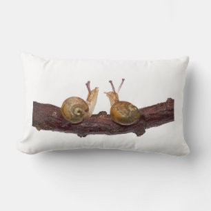Coussin Rectangle Parler bébé escargot (choisir la couleur)