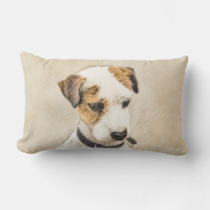 Coussin Rectangle Parson Jack Russell Terrier Peinture - Chien Art