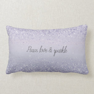 Coussin Rectangle Parties scintillant Ombre violette