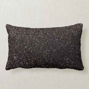 Coussin Rectangle Parties scintillantes noires