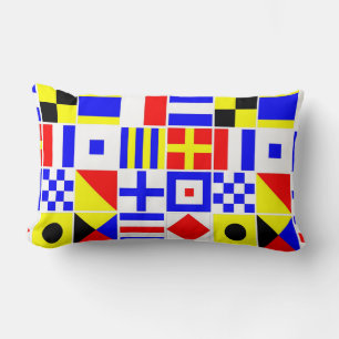 Coussin Rectangle Pattern de Colorful