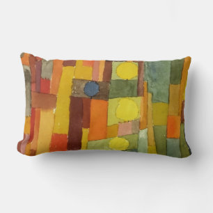 Coussin Rectangle Paul Klee Dans Le Style De Kairouan Aquarelle Art