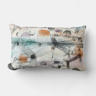Coussin Rectangle Paul Klee Plantes Terre & Royaume de l'Air : Bauha