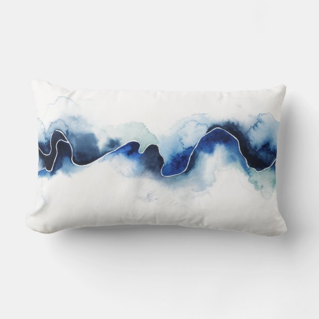 Coussin Rectangle Pause glaciaire (Recto)