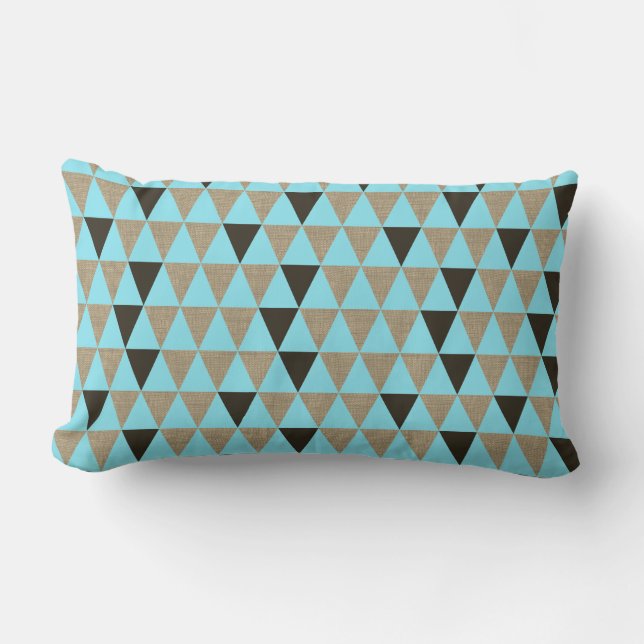 Coussin Rectangle Pays rustique Sud-ouest avec Monogramme (Recto)