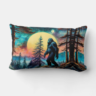 Coussin Rectangle Paysage coloré de Squatchin