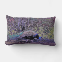 Coussin Rectangle Peacock décontracté