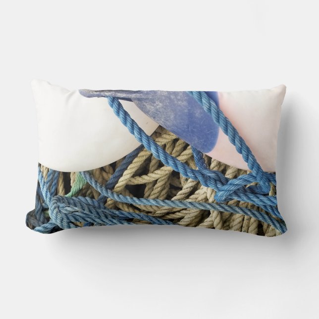 COUSSIN RECTANGLE PÊCHE (Recto)