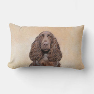 Coussin Rectangle Peinture d'espagnol de terrain - jolie art origina