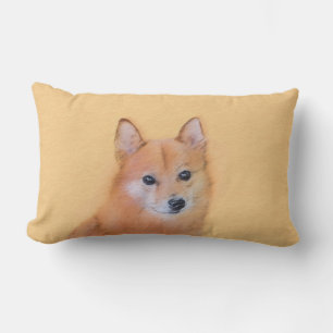 Coussin Rectangle Peinture finlandaise Spitz - Jote Original Chien A