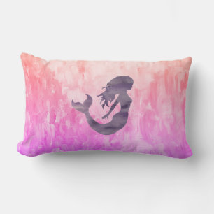 Coussin Rectangle Peinture Ombré de sirène