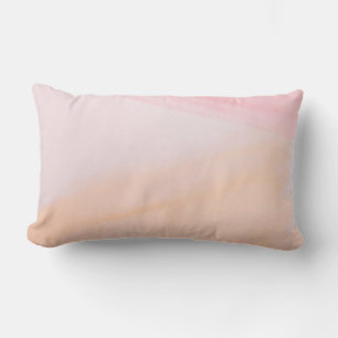 Coussin Rectangle Peintures rose et orange