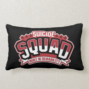Coussin Rectangle Peloton de suicide construit dans le Deniability