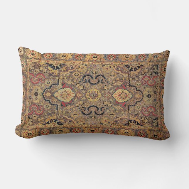 Coussin Rectangle Perse Oriental Le Yakob "Polonaise" Print (Recto)