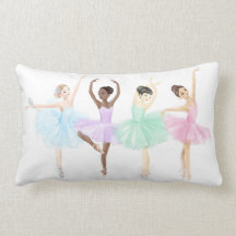 Personnalisable Ballerinas Ballerinas Cushion