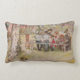 Coussin Rectangle Petit-déjeuner sous le Big Birch