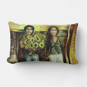 Coussin Rectangle Phase de ChapeI Sixtine d'un ChaIIenge