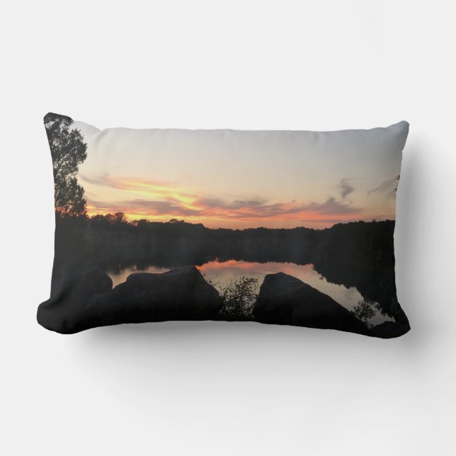 Coussin Rectangle photo de la prise de soleil du TENNESSEE nautique  (Recto)