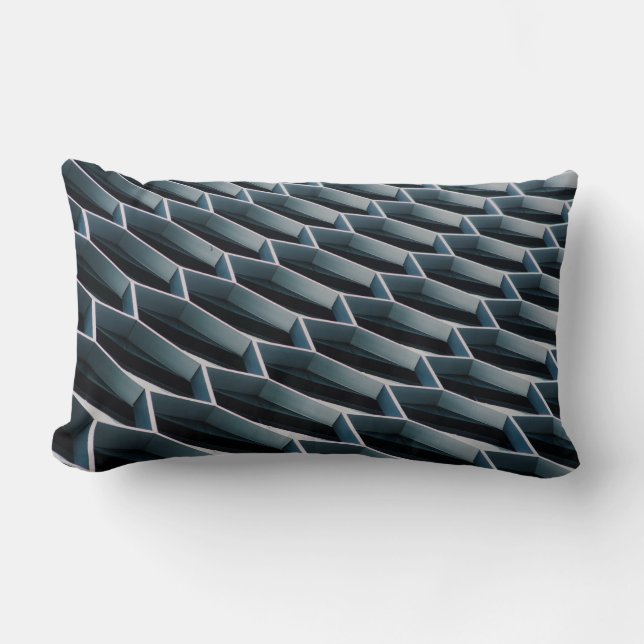 Coussin Rectangle Photo en angle bas de l'immeuble haut (Recto)