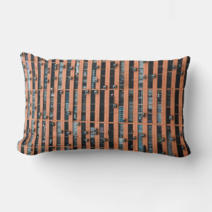 Coussin Rectangle Photographie en angle bas de la construction