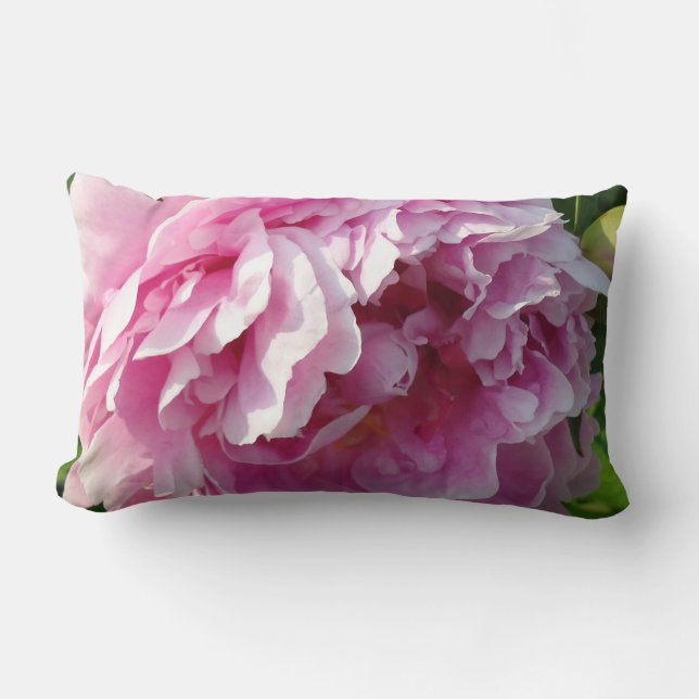 Coussin Rectangle Pies roses (Recto)